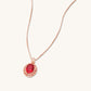 Ruby Bloom Pendant